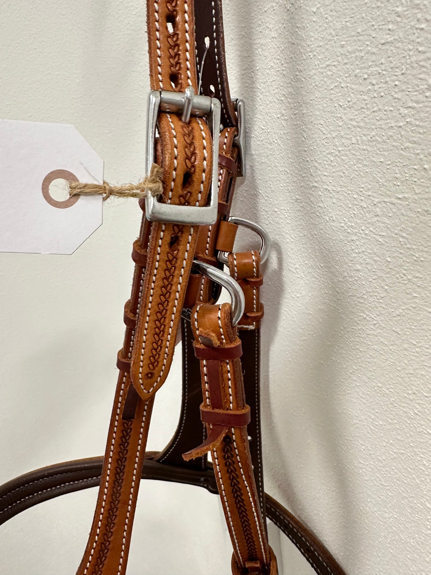 Sidepull Zweiohr mit Perlen Western
