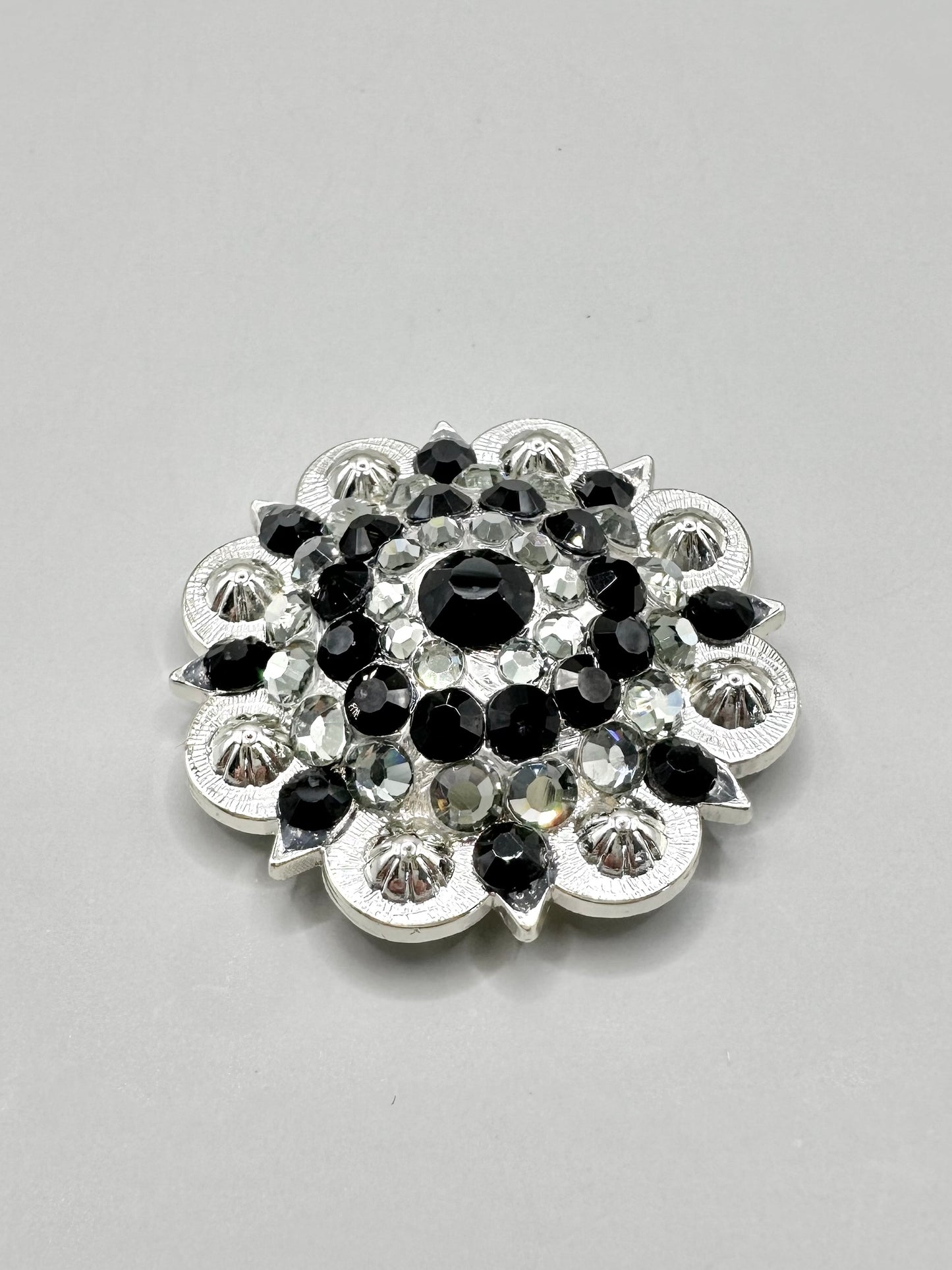 Strassconcho Silberfarben GVR