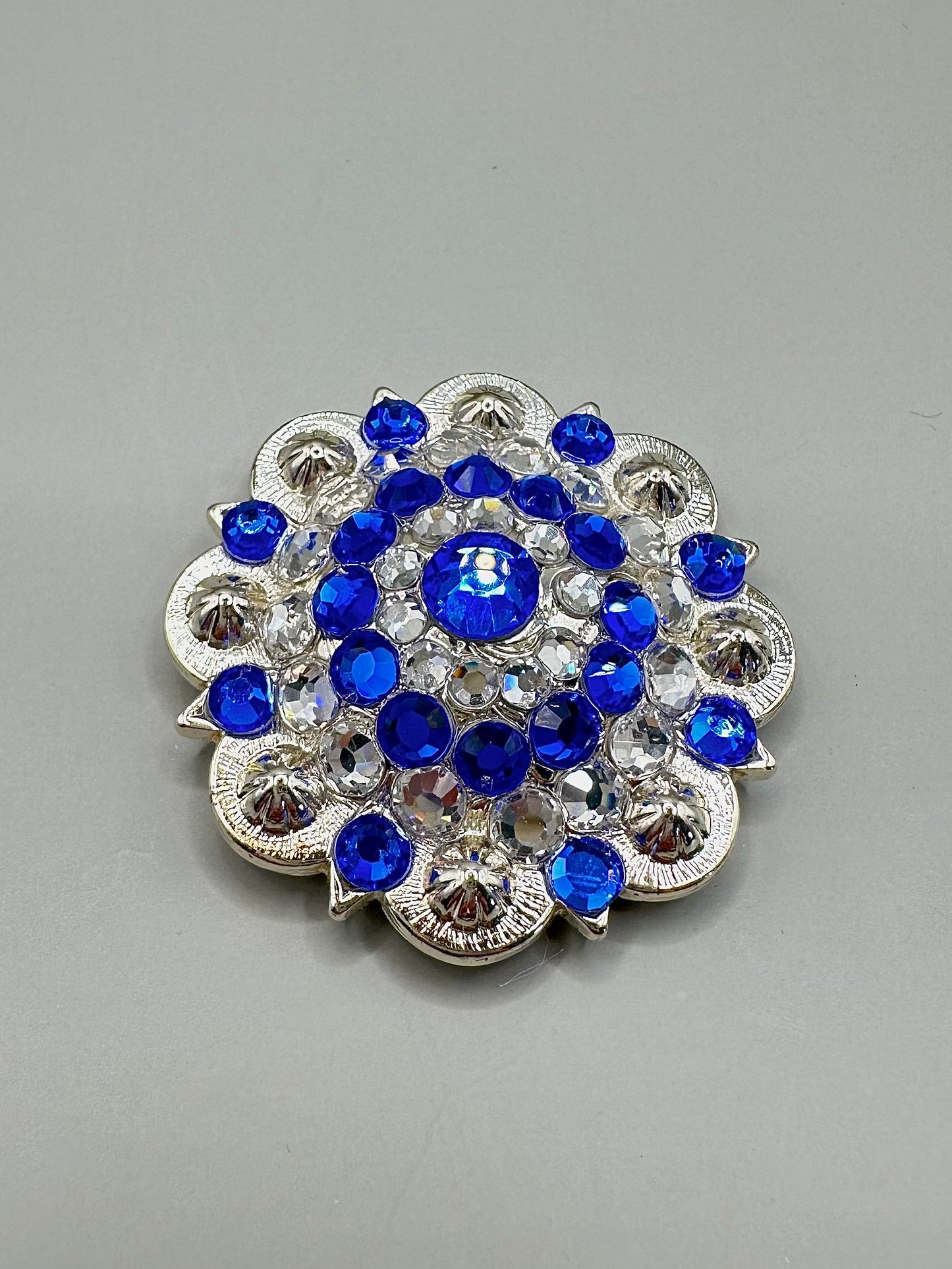 Strassconcho Silberfarben GVR