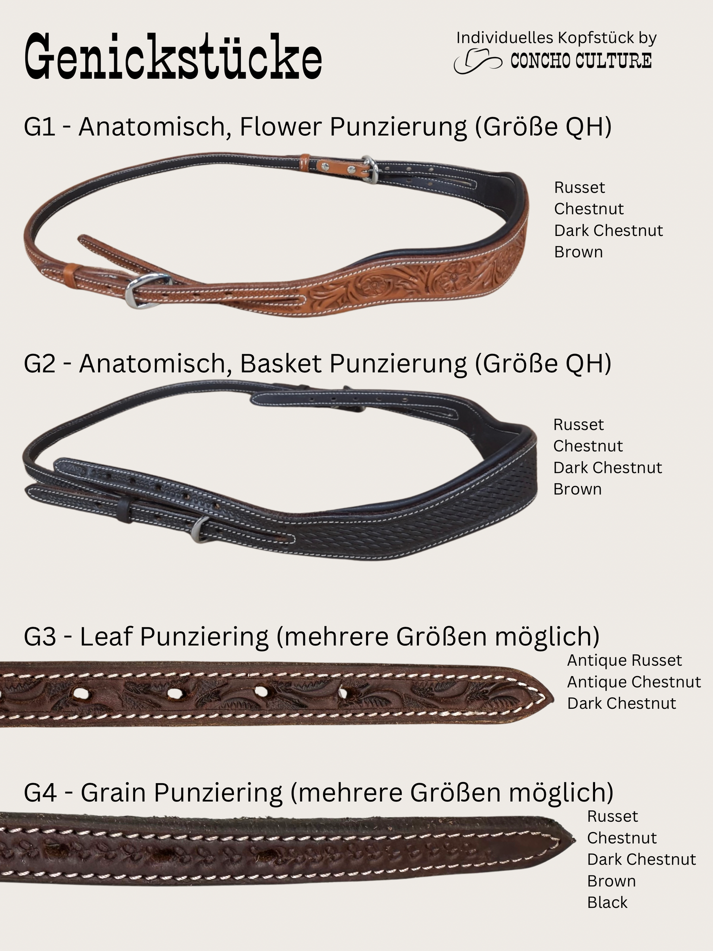 Mix and Match Trense / Kopfstück Western