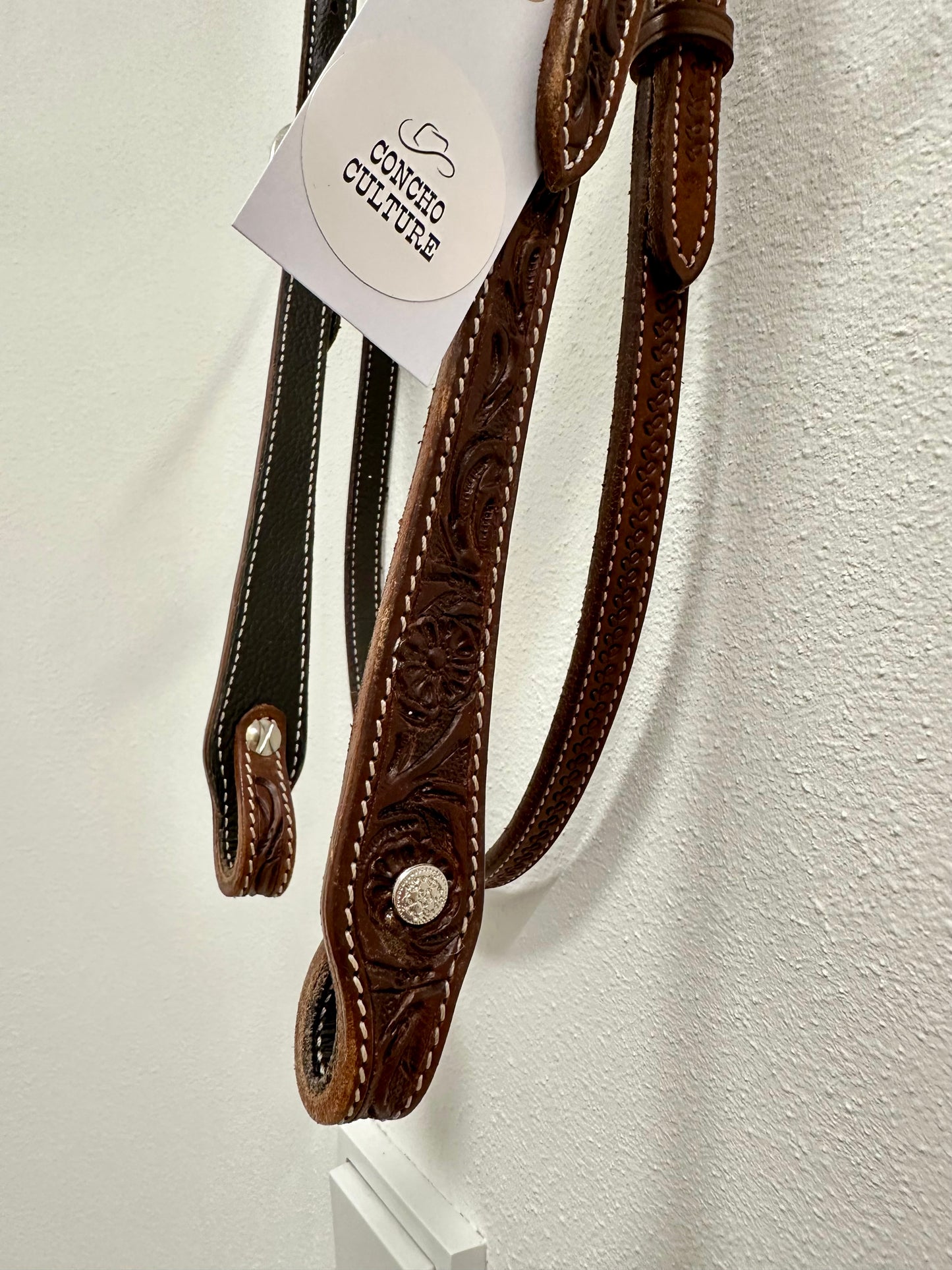 Western Kopfstück mit Stirnriemen