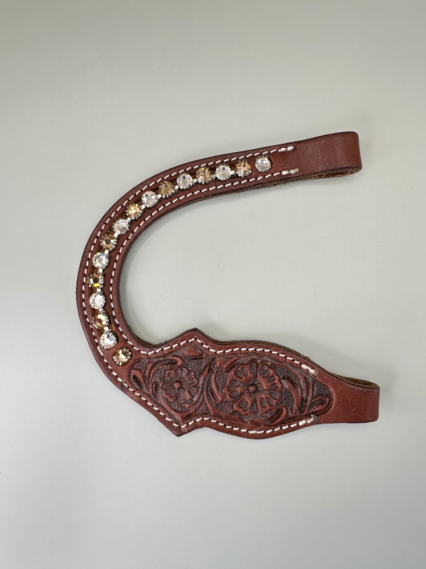 Strass Zweiohrkopfstück Western