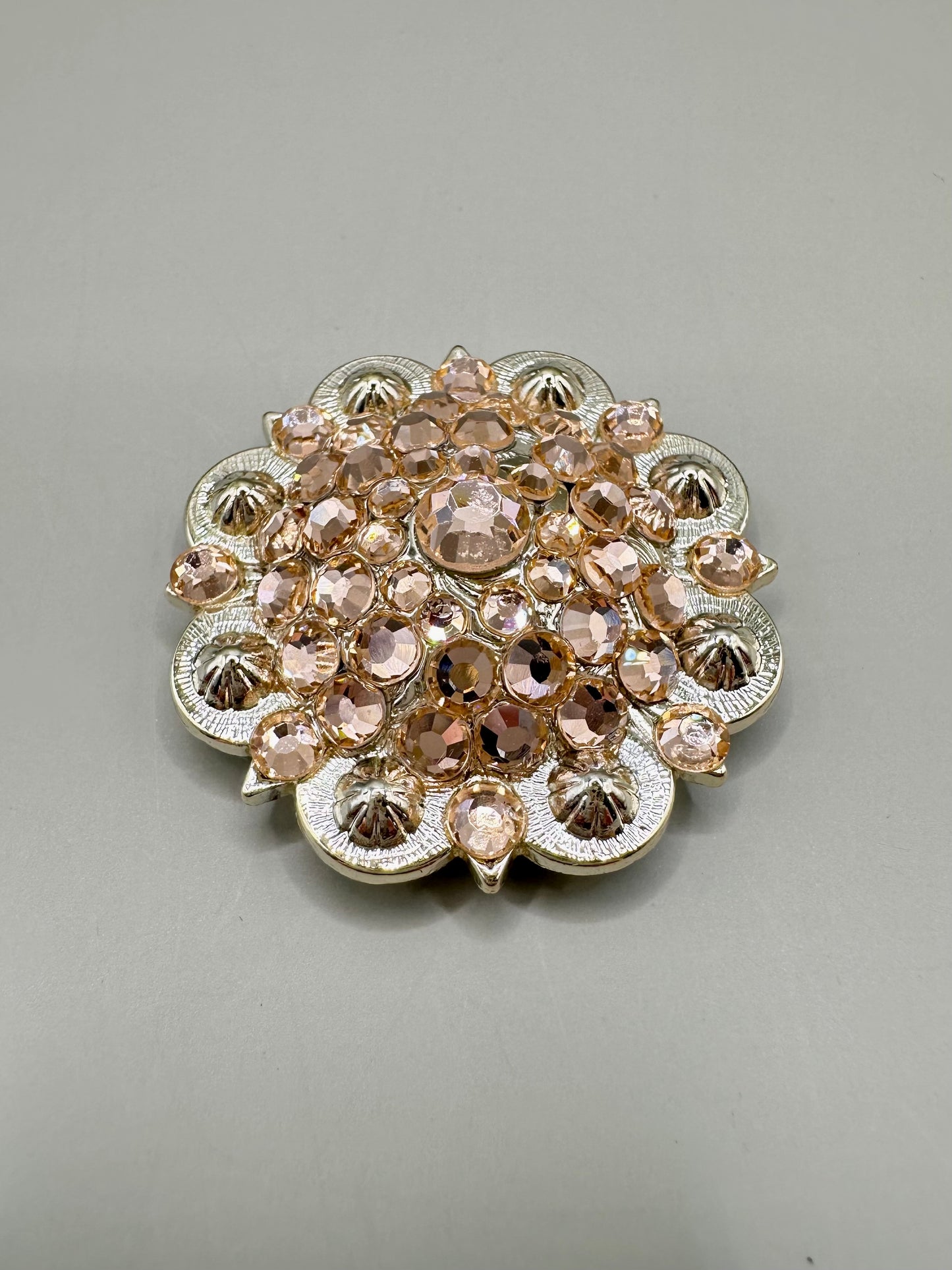 Strassconcho Silberfarben GVR