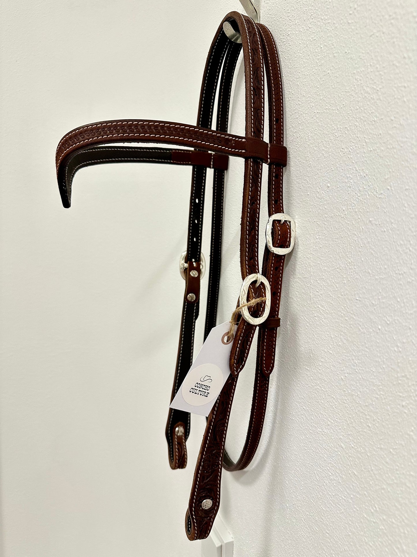 Western Kopfstück mit Stirnriemen