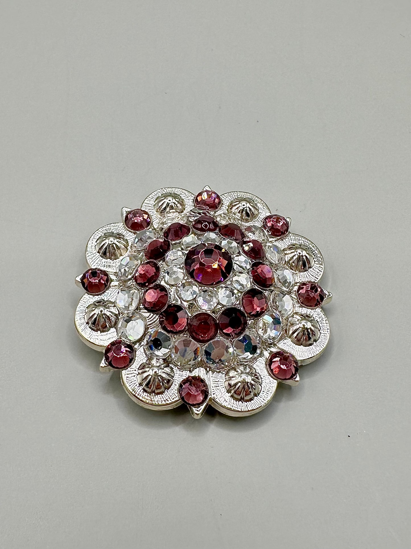 Strassconcho Silberfarben GVR