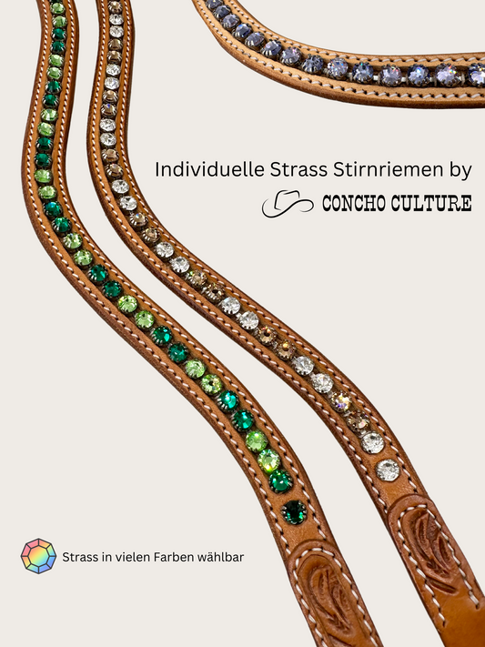 Strass Stirnriemen Western individuell