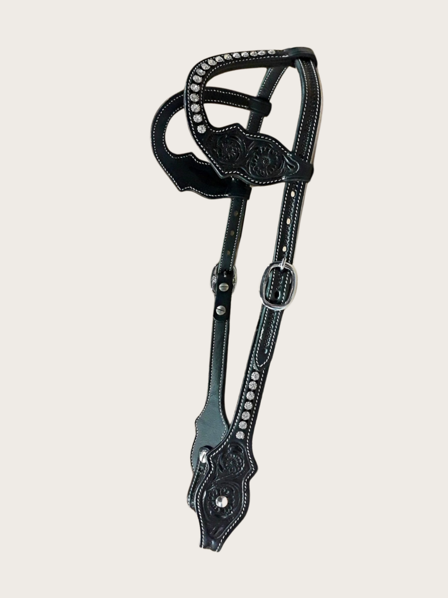 Strass Zweiohrkopfstück Western