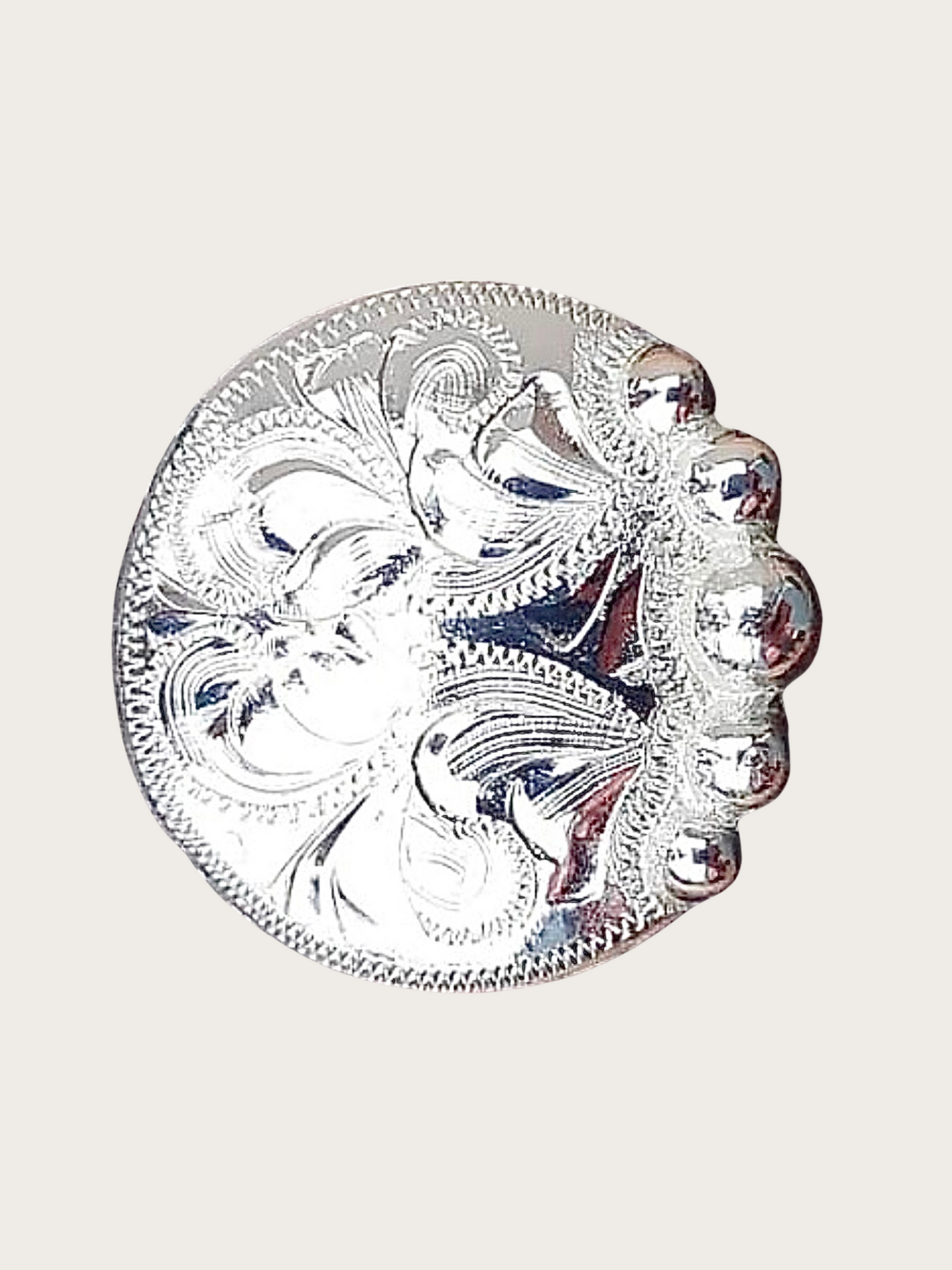 Hansen Silver Conchos