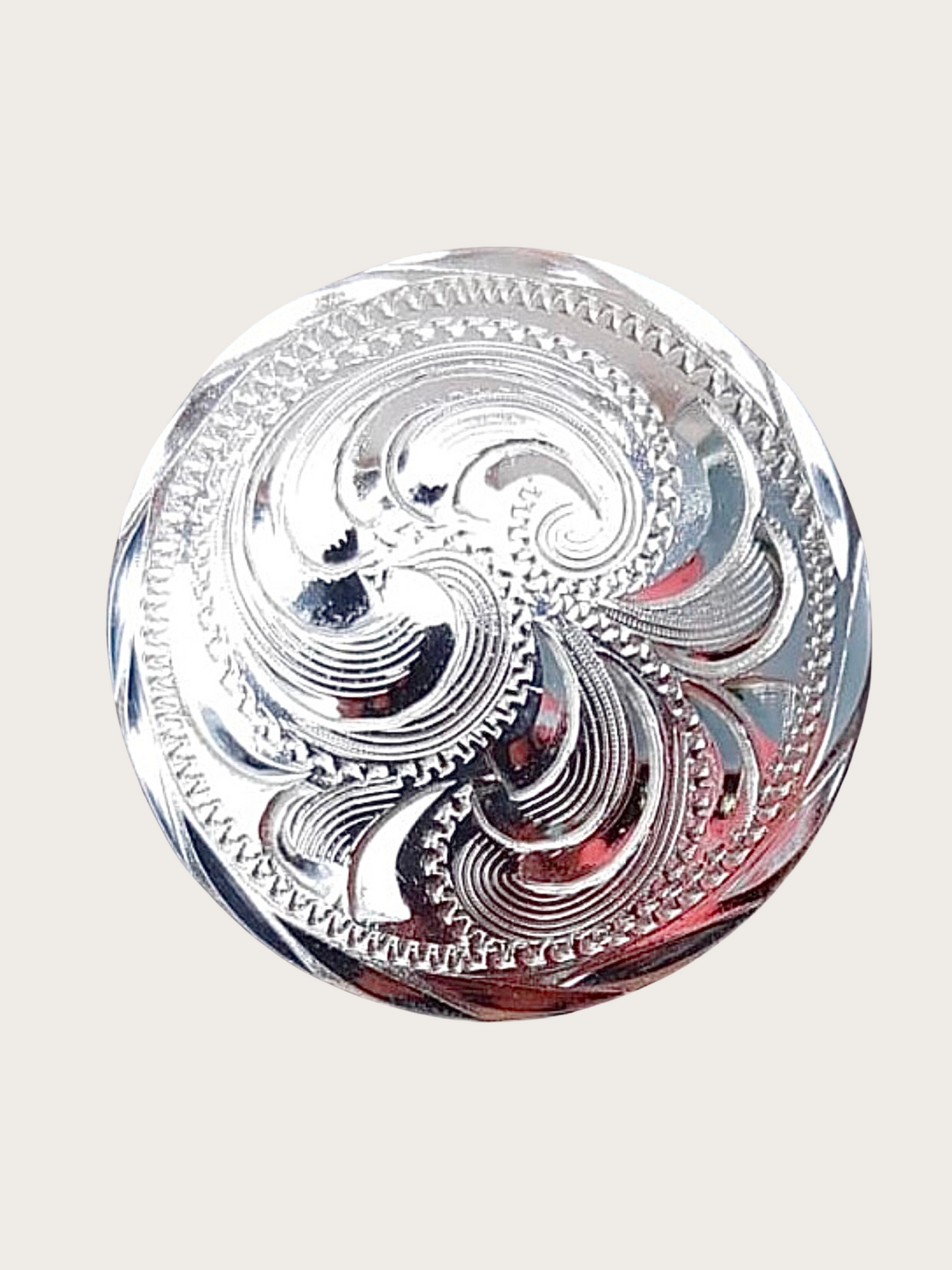 Hansen Silver Conchos