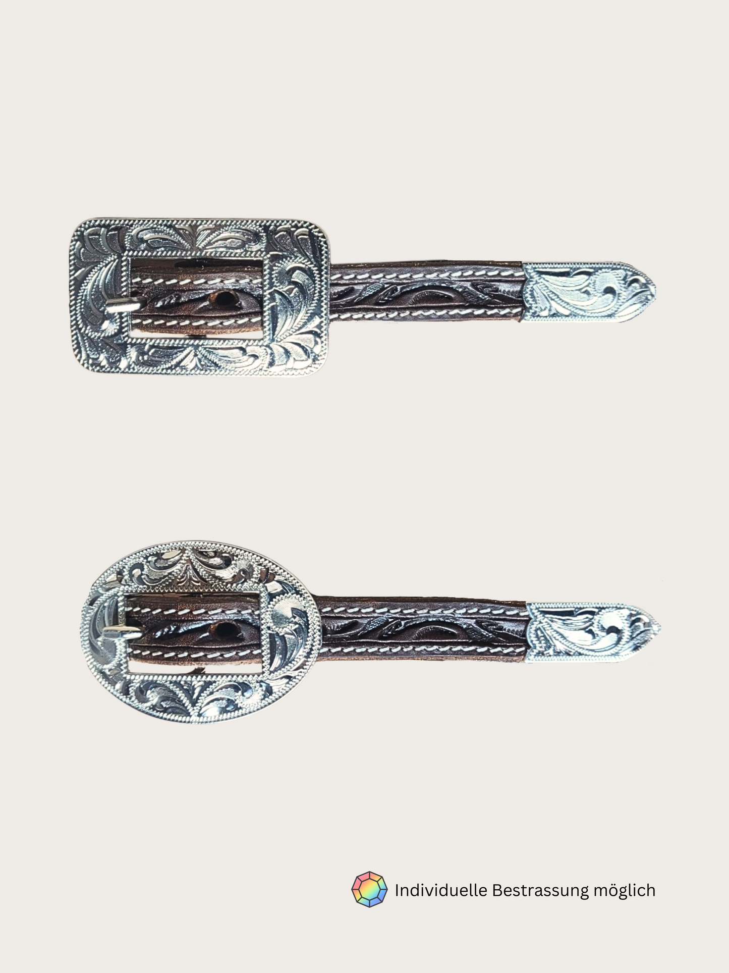 GVR Oval/Square Buckle Set (2-tlg.)
